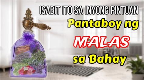 pantaboy ng malas sa bahay|ISABIT ITO SA INYONG PINTUAN: PANTABOY NG MALAS SA .